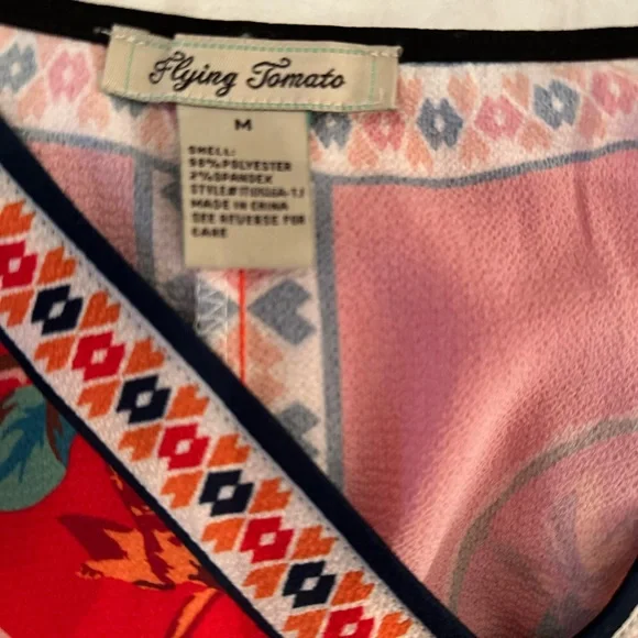 Flying Tomato blouse - Picture 10 of 10